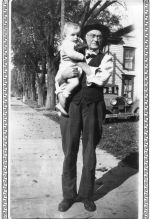 Dr. William Daniel and Jerry Daniel, Oct. 1929
