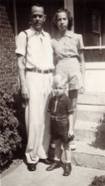 Uncle Pud, daughter Janice (1926-1979) and son Sonny (G. W. Applegate IV, 1936-2007)