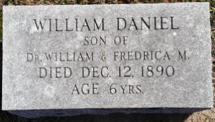 Willie Daniel headstone